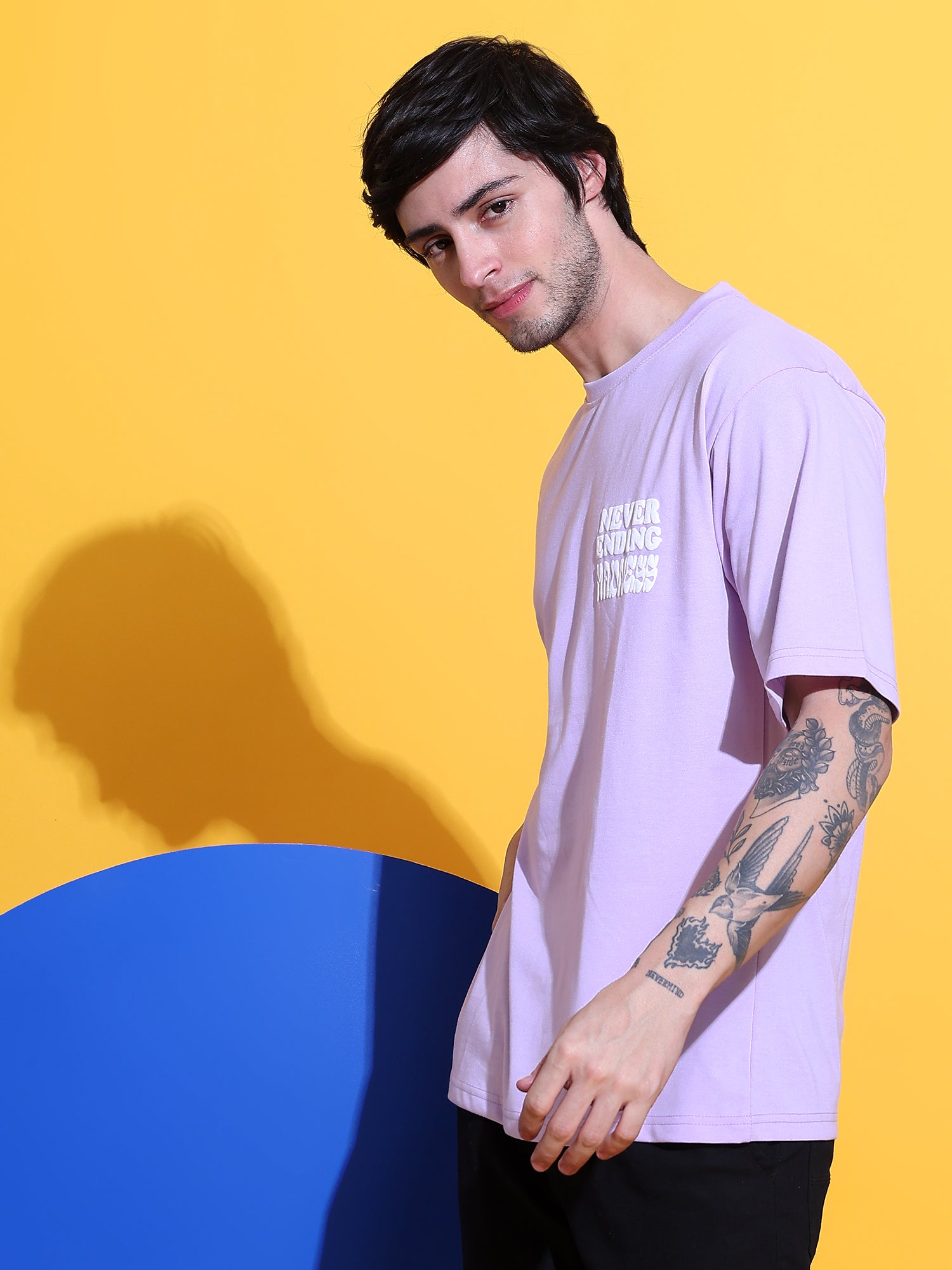Madness Lavender Oversized T-Shirt – TOXA