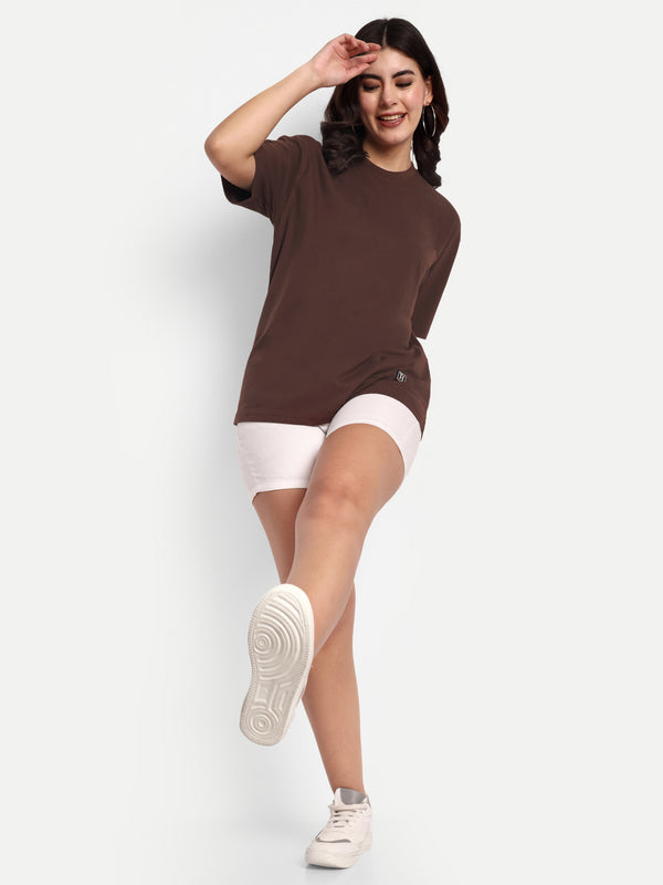 Brown Oversized T-Shirt