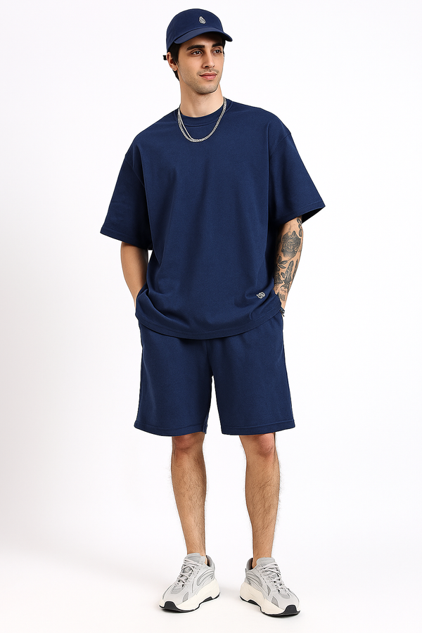 Men Midnight Mélange Co-Ord Set
